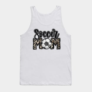 Soccer Mom Leopard   Soccer Mom Tank Top